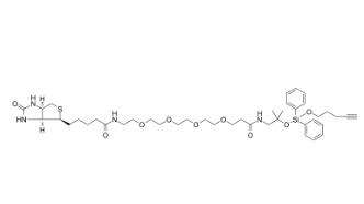 2241685-22-1       Biotin-PEG4-amino-t-Bu-DADPS-C3-alykne	二烷氧基二苯基硅烷-生物素-炔基	