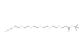 cas:1415800-41-7，azido-PEG5-t-Butyl ester，疊氮-五聚乙二醇-叔丁酯