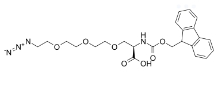 cas:2054345-69-4，N-Fmoc-Azido-tris(ethylenoxy)-L-alanine