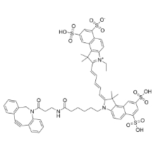 cas:1857352-95-4 ，Cy5.5 DBCO，Cy5.5標記二苯基環辛炔