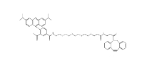 CAS號：1895849-41-8，DBCO-PEG4-TAMRA，TAMRA-PEG4-DBCO，二苯基環辛炔-四聚乙二醇-TAMRA