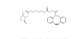 CAS:2228857-34-7，DBCO-PEG1-NHS ester，二苯基環(huán)辛炔-一聚乙二醇-琥珀酰亞胺酯