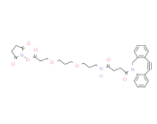 CAS號：2093934-94-0，DBCO-PEG12-NHS ester，二苯并環辛炔-十二聚乙二醇-琥珀酰亞胺酯