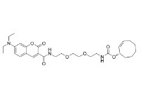 cas:2488174-19-0，Coumarin-PEG2-TCO，香豆素-二聚乙二醇-反式環辛烯