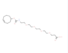 1802913-21-8，(4E)-TCO-PEG4-Acid 反式環(huán)辛烯四乙二醇羧基，