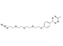 CAS：1802908-04-8，Methyltetrazine-PEG4-azide。甲基四嗪四乙二醇疊氮，