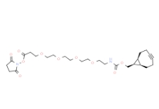  cas:1807501-86-5，endo BCN-PEG4-NHS ester， 環丙烷環辛炔-四乙二醇-N-羥基琥珀酰亞胺