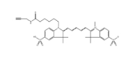 Sulfo-Cy5 alkyne，1617572-09-4，磺化Cy5 炔烴染料，Sulfo-Cyanine5 alkyne