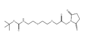 cas:911102-04-0，t-Boc-N-Amido-PEG2-CH2CO2-NHS ester