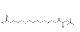 cas:876345-13-0，t-Boc-N-amido-PEG4-CH2CO2H，N-叔丁氧羰基-四聚乙二醇-乙酸