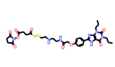 cas:1222787-24-7，2,5-Dioxopyrrolidin-1-yl 4-((2-((2-(2-(4-(2,6-dioxo-1,3-dipropyl-2,3,6,9-tetrahydro-1H-purin-8-yl)phenoxy)acetamido)ethyl)amino)ethyl)disulfanyl)-4-oxobutanoate